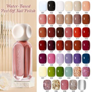 KUDAN 10ml Esmalte À Base De Água De Secagem Rápida Longa Duração Inodoro Multicolorido