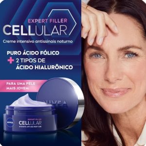 NIVEA Creme Facial Antissinais Cellular Filler Noite 49g