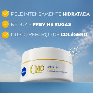 NIVEA Creme Facial Antissinais Q10 Power Dia FPS 30 50g