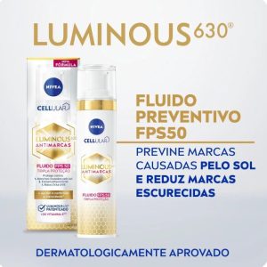 NIVEA Fluido Facial Antimarcas Luminous 630 FPS 50 40ml