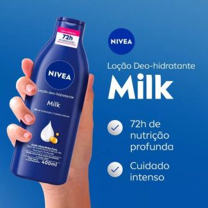 NIVEA Loção Hidratante Milk Pele Seca a Extrasseca 400ml