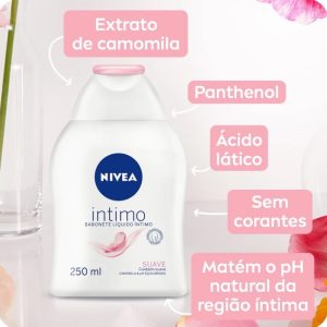 NIVEA Sabonete Líquido Íntimo Suave 250ml